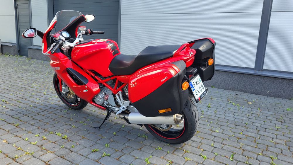 Ducati ST3 Touring lift bezwypadkowy kufry