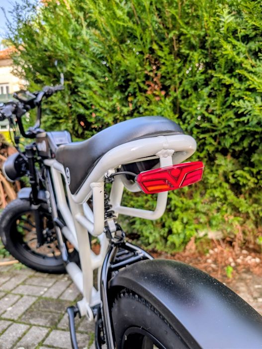 Bicicleta elétrica estilo Moto YOUIN Miami (só 10Km uso)