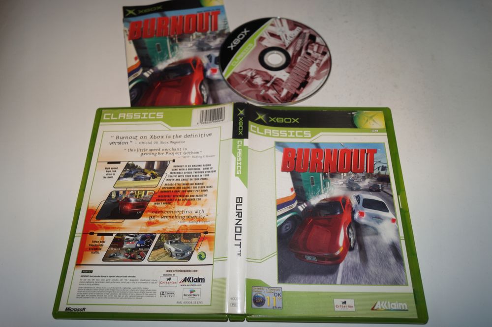 Gra Burnout Microsoft Xbox