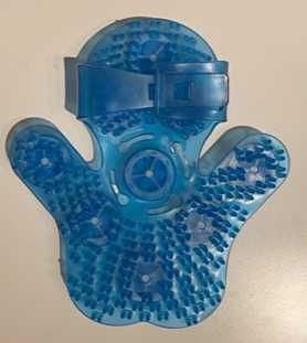 Luva de massagem da Ale-hop Azul