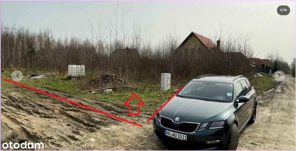 Działka 974,98 m² pod dom jednorodzinny – media – Jagatowo bli. Gdańska - Widok 4