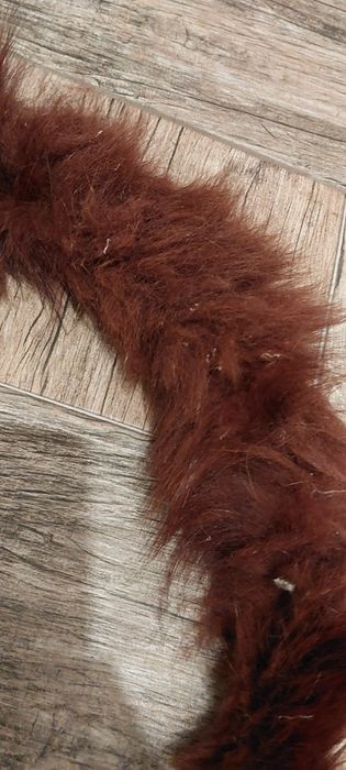 Komplet na zimę vintage czapka i szal