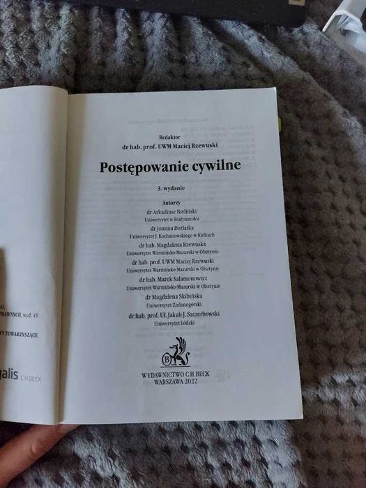 Postępowanie cywilne, 3. wydanie, Maciej Rzewuski (red.)