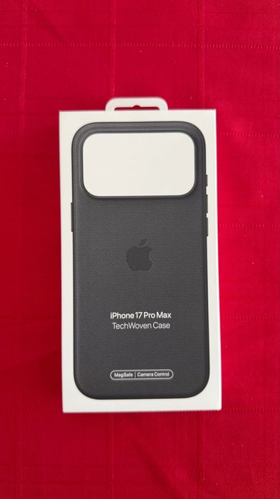 Capa Apple TechWoven com MagSafe para iPhone 17 Pro Max