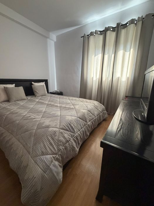 Mobília de quarto preta completa