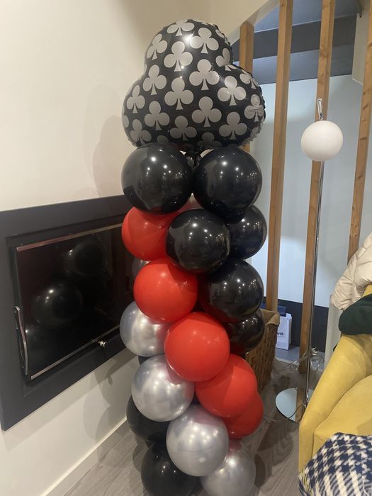 Baloes em arco ou coluna