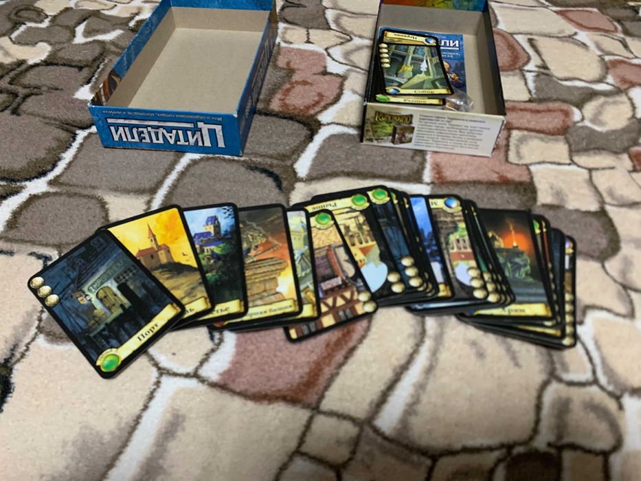 Настільна гра  Цитаделі (Цитадели, Citadels)