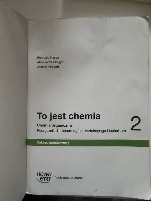 Chemia 2 zakres podstawowy