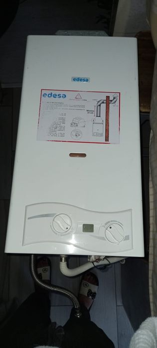 Vendo esquentador edesa gas canalizado como  novo