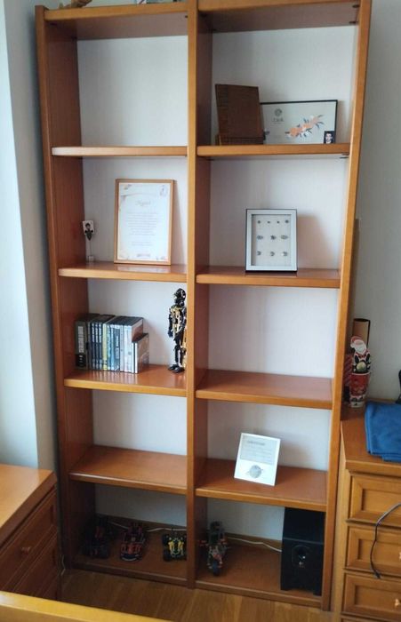 Mobiliário de Escritório / Estudo Completo + Quarto de Solteiro (Mesma Linha)