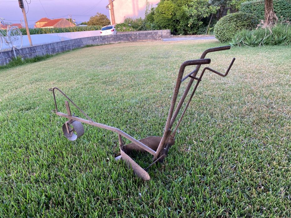 Arado antigo para decoração