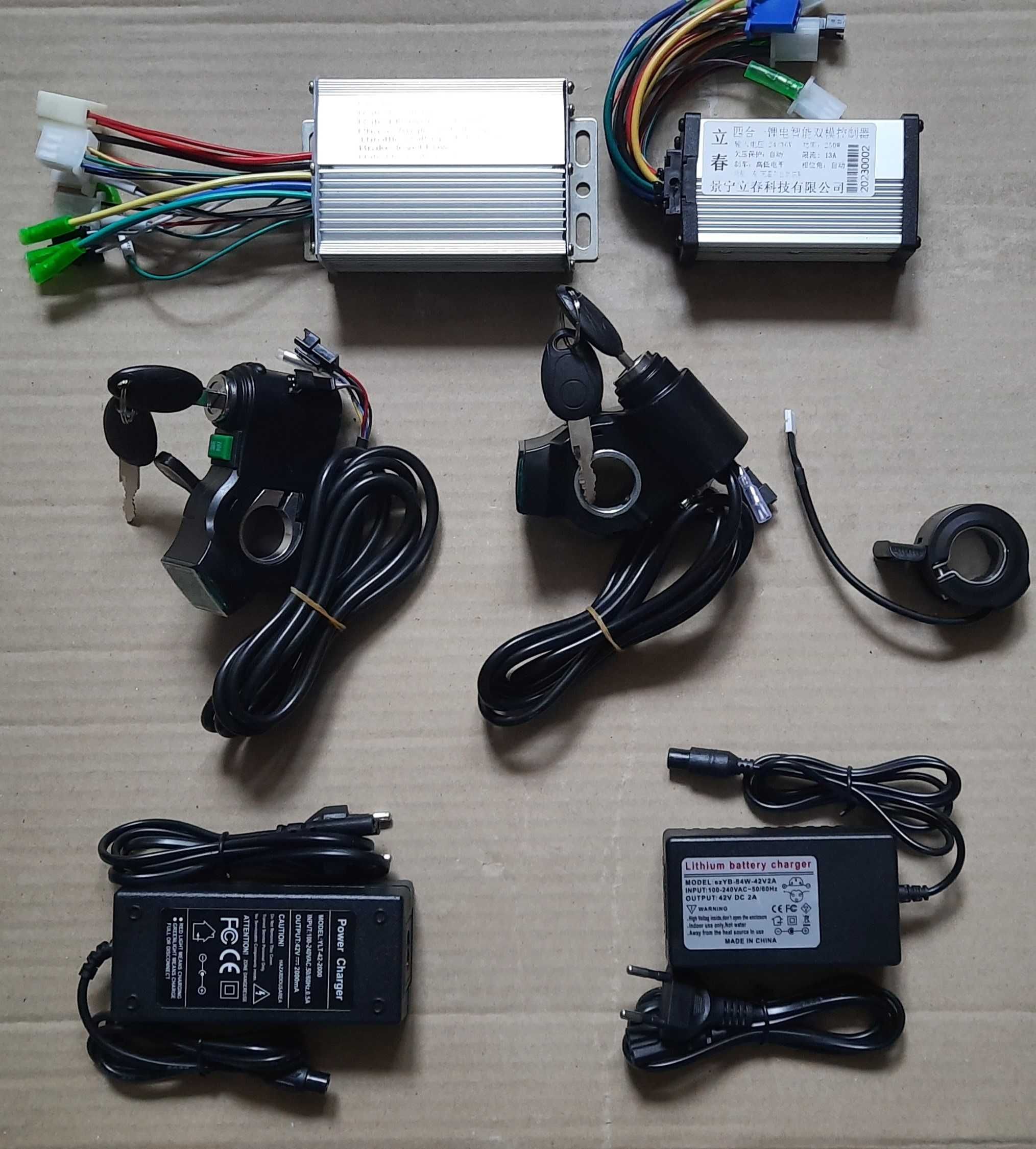 Контроллер вело,самокат 24/36 V 250 W. 36/48 V 350w. Ручка газа .: 150 ...