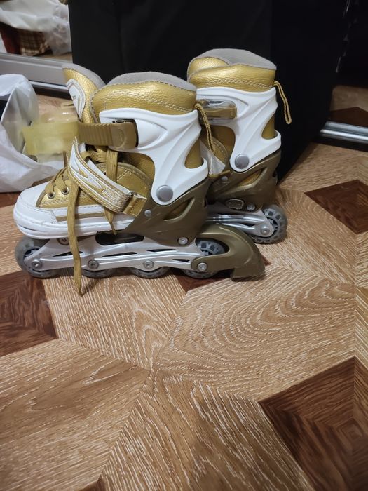 Ролики, 30 - 33, золотисті