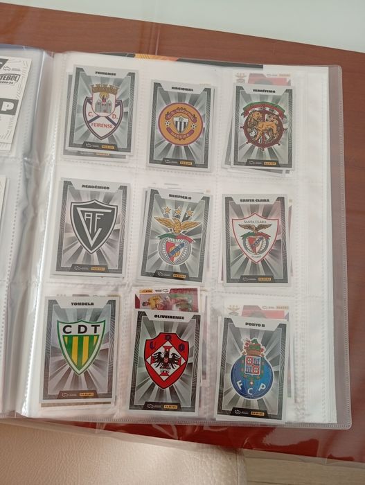 Cartas de coleção futebol