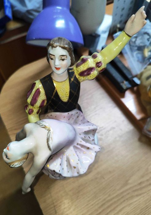 Статуэтка балет "Адажио" фарфор (порцеляна) ЕКХЗ, СССР