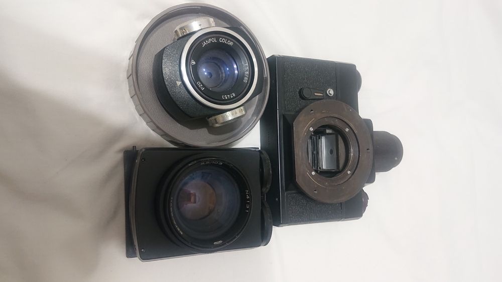 Советские фотоаппараты  комплект