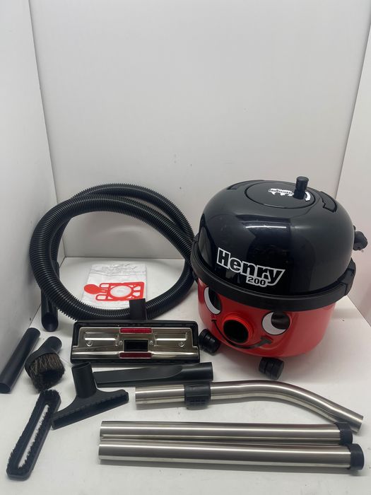 Odkurzacz workowy Numatic Henry HVR200 przemysłowy do domu gw12m fv23