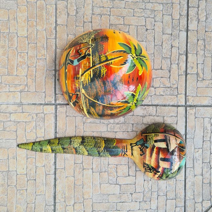 Сувеніри африканські з колебасового дерева