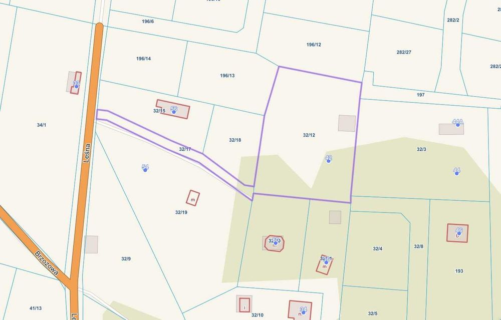 Duża działka blisko jezior | 35 km od Gdańska | 160 zł/m² | WZ + media + ogród, sad + zagajnik - Więcej