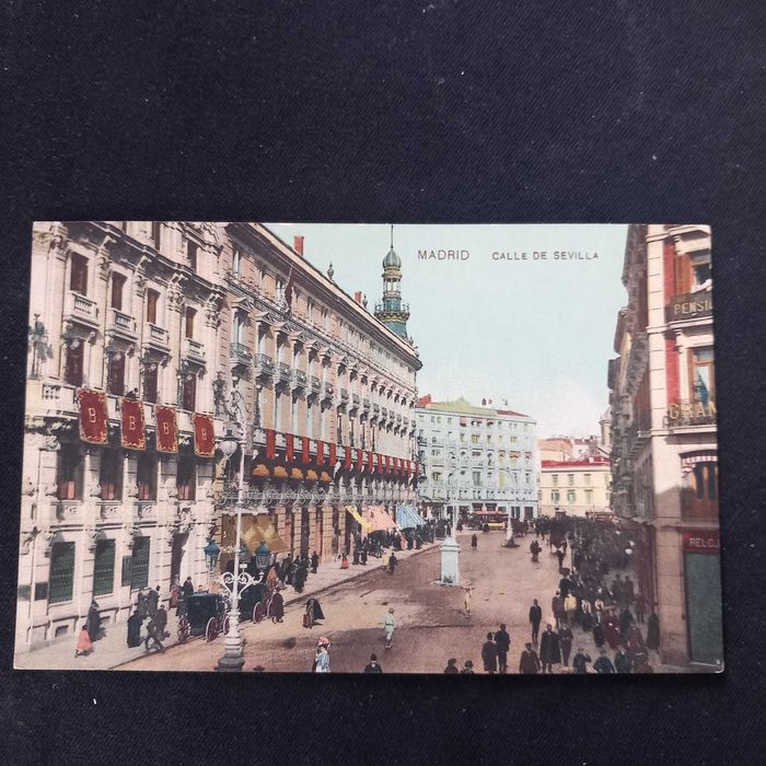 Madrid postal ilustrado