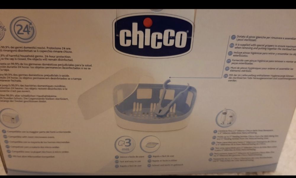 Esterilizador para microondas Chicco