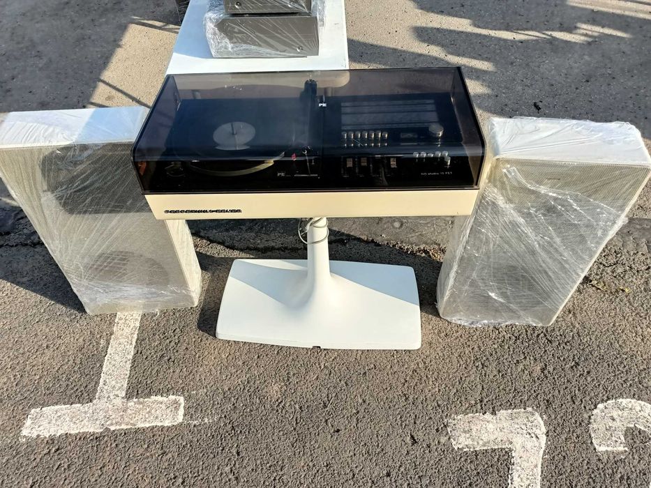 retro hifi studio 10 FET kolumny Simens