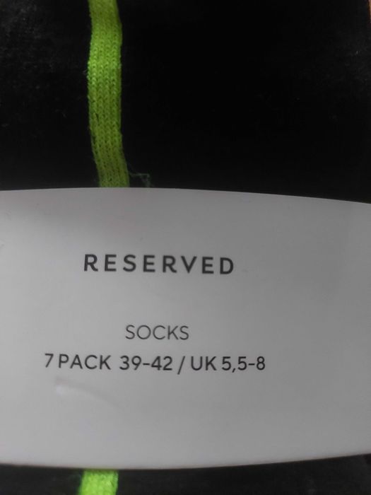 7-pak skarpetek Reserved 39-42