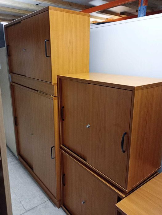 Komoda drzwi przesuwne 80x72cm komody szafy szafki biurowe