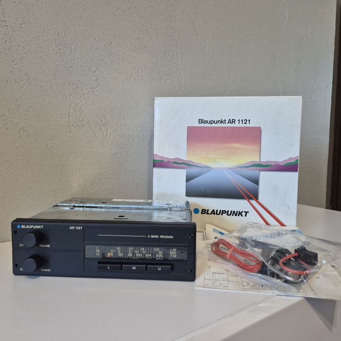 Fabrycznie nowe radio z lat 80 tych Blaupunkt Amsterdam am1121