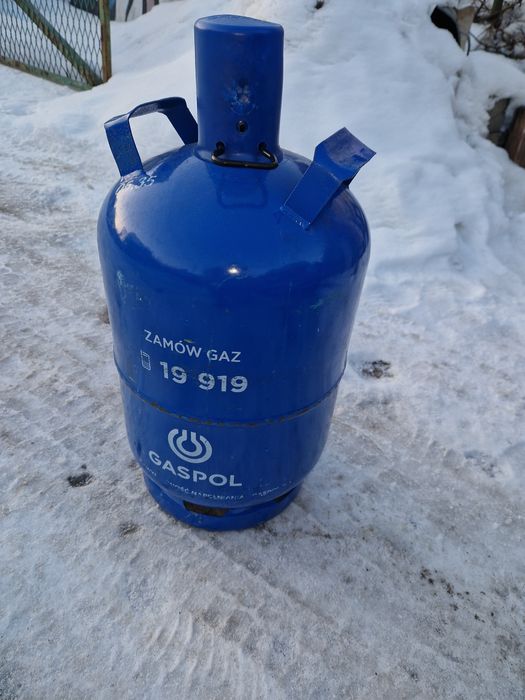 Butla gazowa 11 kg Gaspol pełna