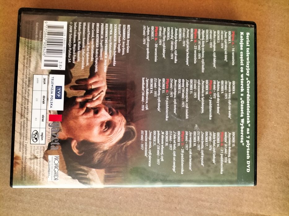 Serial 40-latek na dvd, 6 odcinków , jak nowy