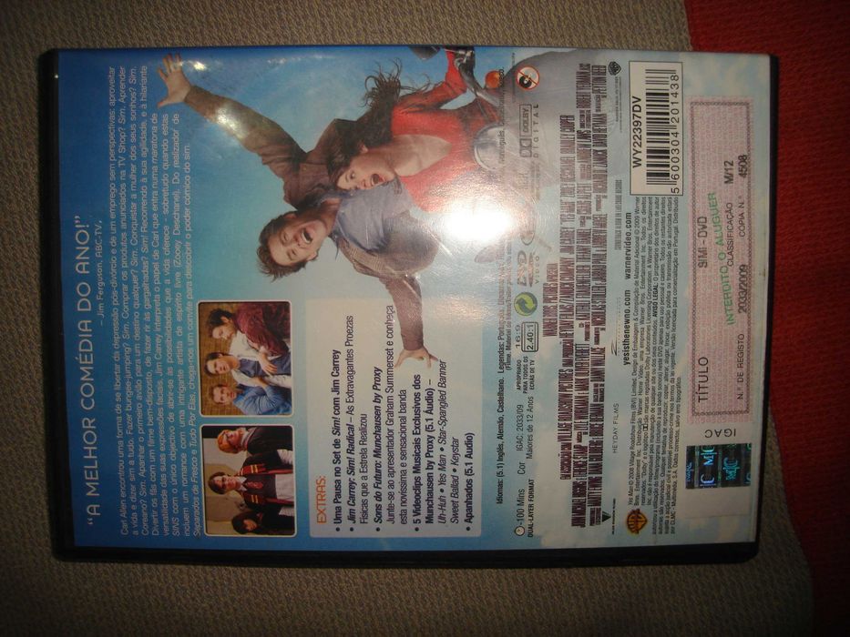 Filme SIM Yes dvd