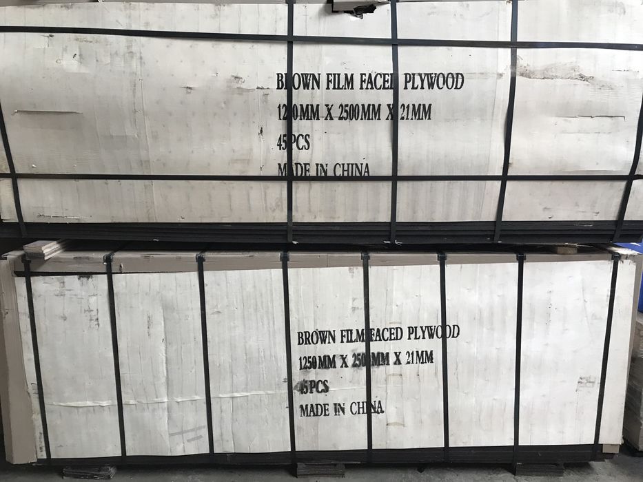 Фанера ламінована водостійка Китай 18мм та 21мм