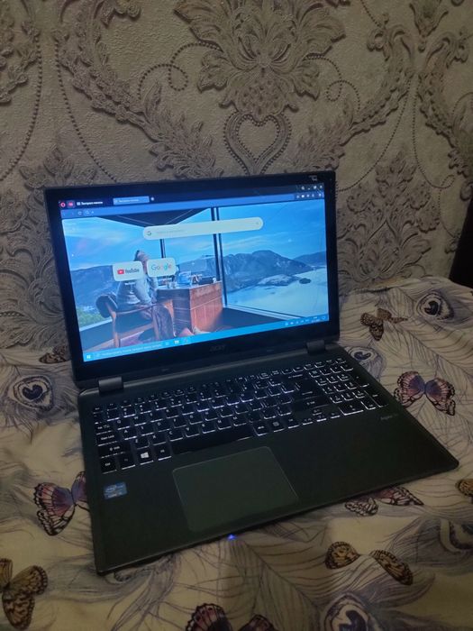 Ноутбук Acer Aspire m5 АКБ 100%. SSD 128gb. 6gb ОЗУ