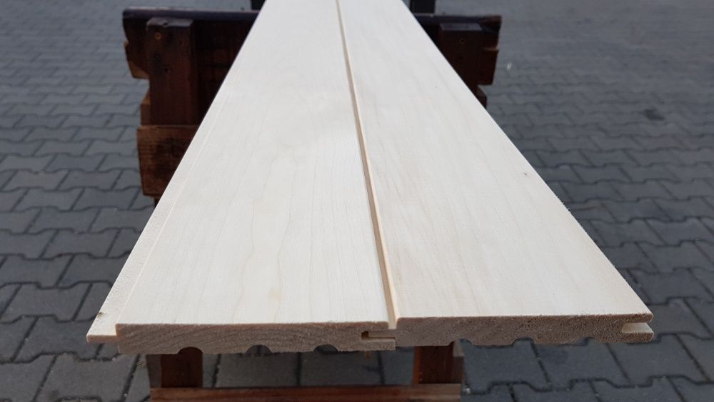 Boazeria Podbitka Deska Elewacja Sauny sauna Fińska Osika 15x140mm