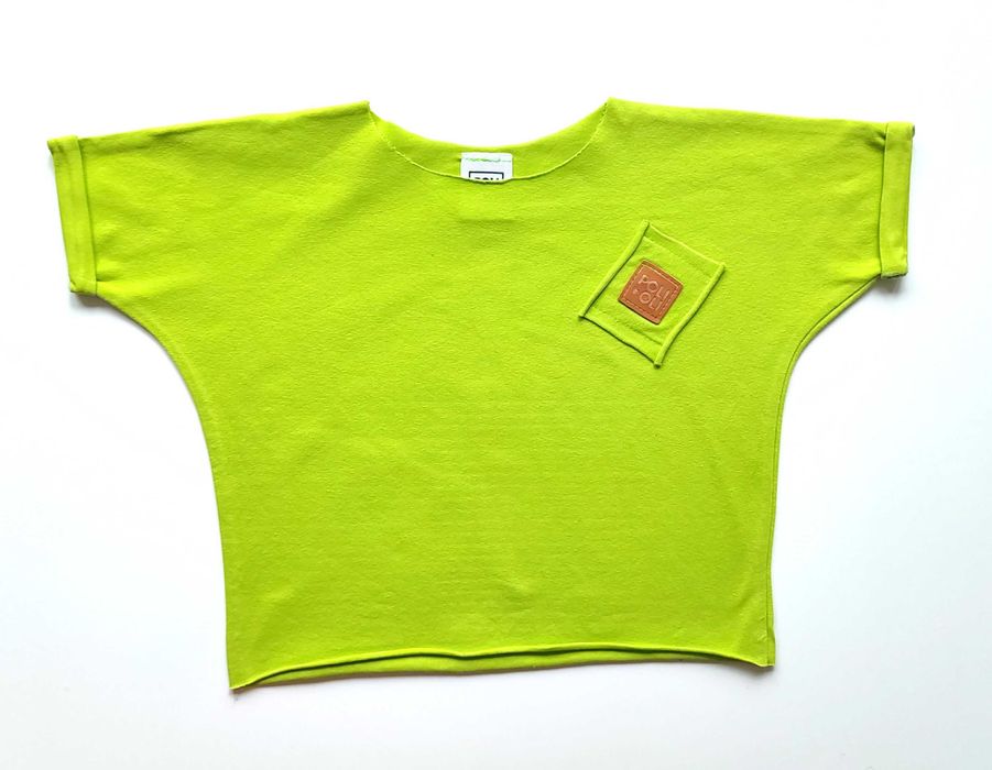 T-Shirt unisex Poli Oli Limonka 80-104