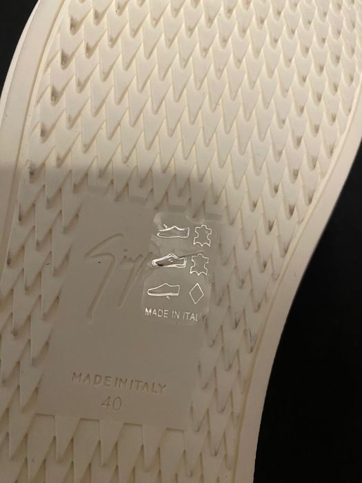 Шикарні шкіряні кеди Giuseppe Zanotti