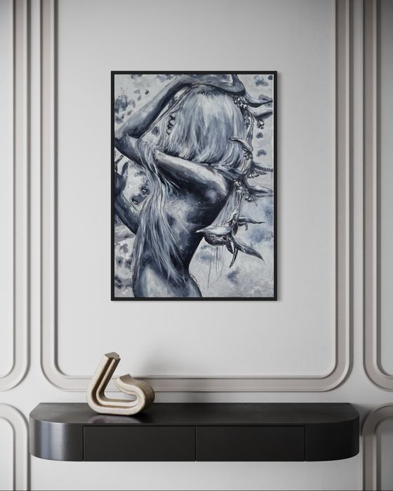 Obraz ręcznie malowany 70X100