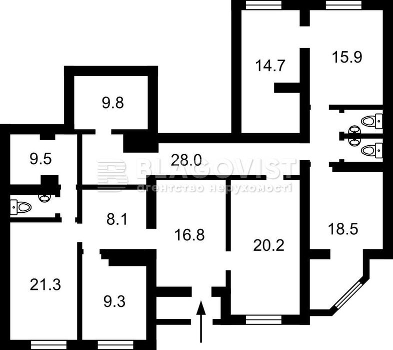 Коммерческая недвижимость по адресу (площадь 187 м²) - Atlanta.ua - фото 3