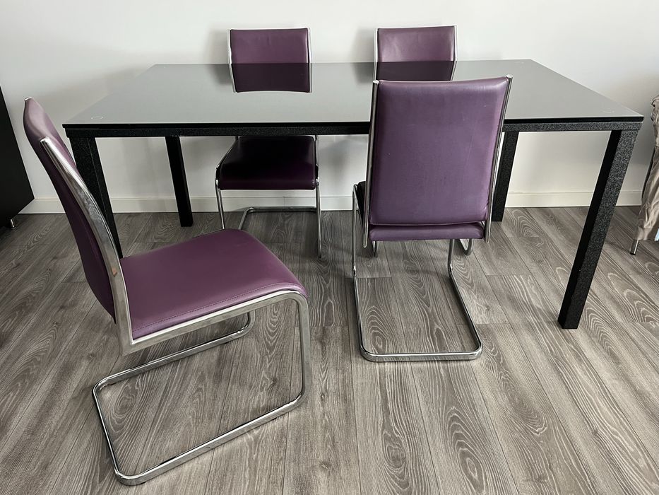 Mesa sala e cadeiras