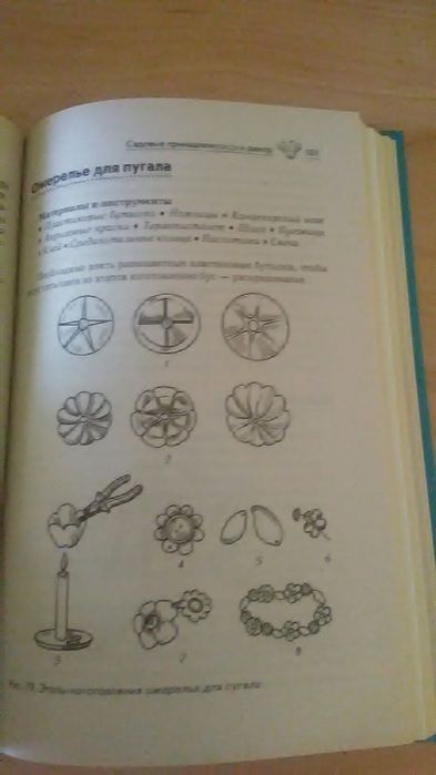 Книга. Поделки из пластиковых бутылок для дома и сада. Новая.