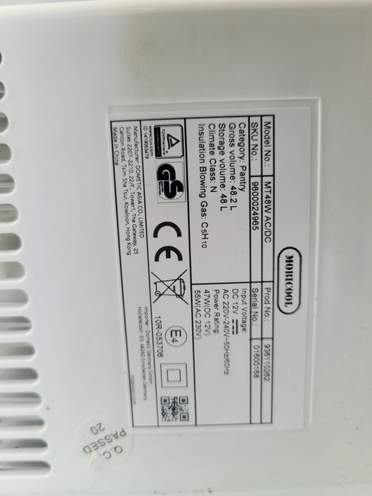 Lodowka turystyczna 48l MobiCool