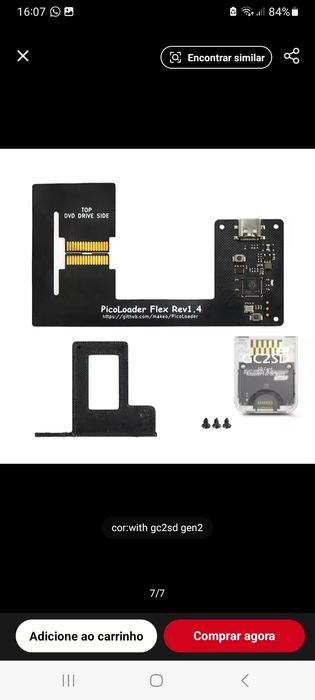 GameCube - PicoLoader + GC2SD ou c/ SP2SP2 (ODE kit)64284428415233121