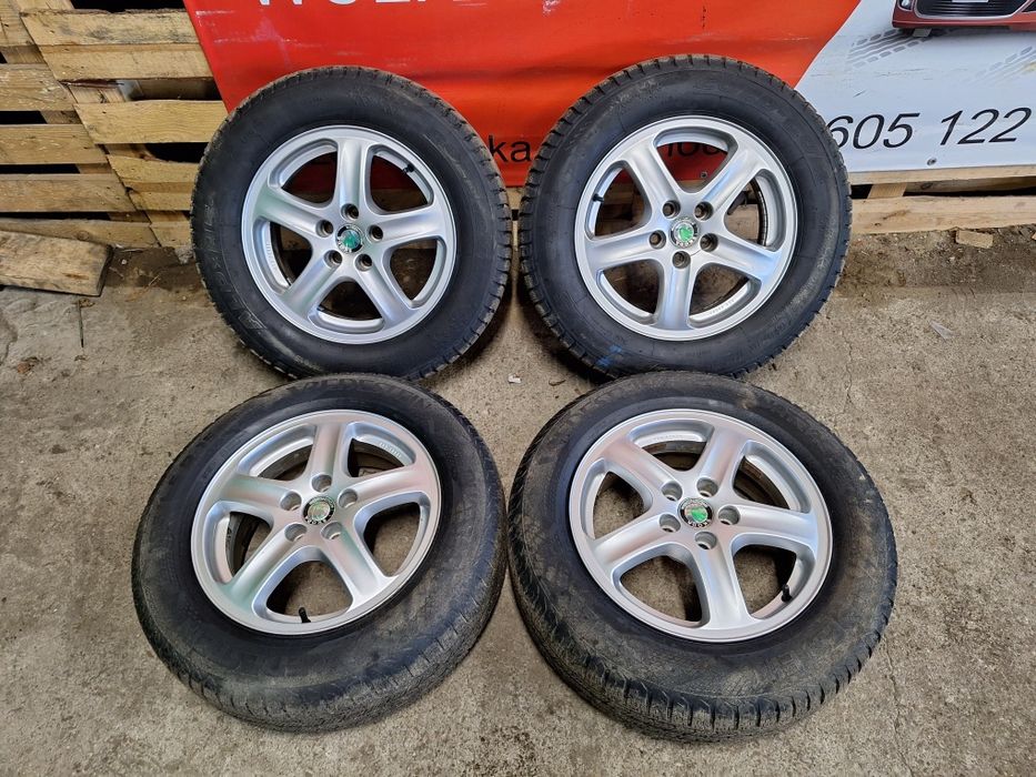 Alufelgi 5x100 15 ET38 SKODA Octavia Fabia Rapid Scala Kamiq koła