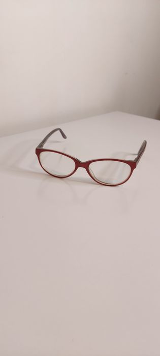 Okulary oprawki ze szkłami korekcyjne różowe