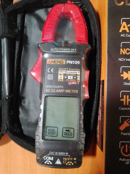 Токовые клещи мультиметр Aneng PN 109