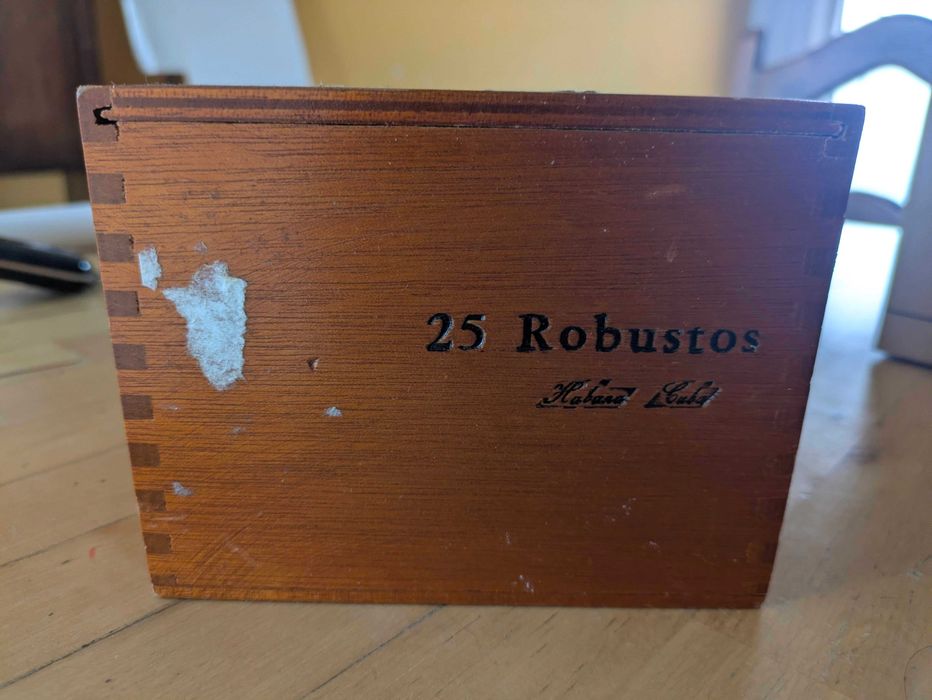 Caixa Charutos Cohiba Robustos (Cabinet SLB) - Habana, Cuba