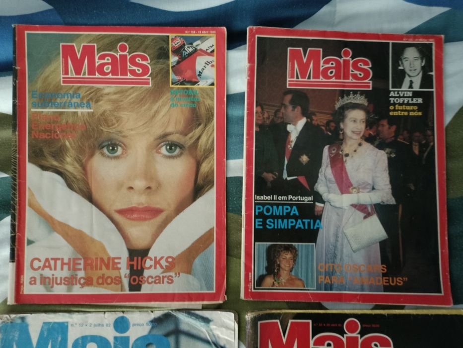 Revistas Mais n 12, 55, 155 e 158