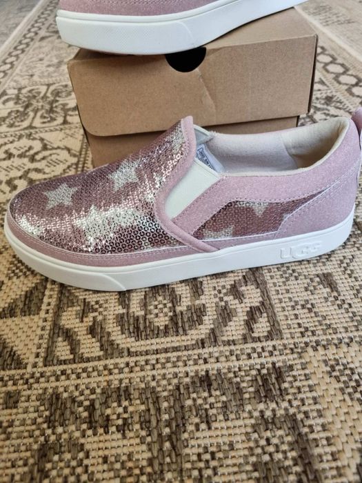 Мокасины UGG Caplan seguin stars slip-on  Натуральная кожа