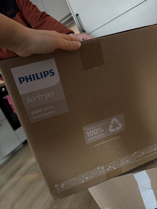 philips ovi dual basket airfryer nowa